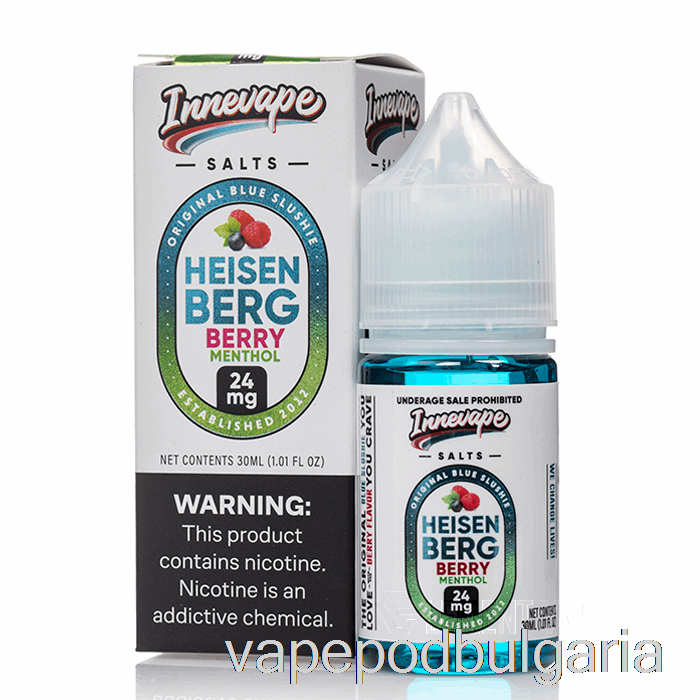 Vape Bulgaria Heisenberg Berry Menthol - Innevape Salts - 30ml 50mg